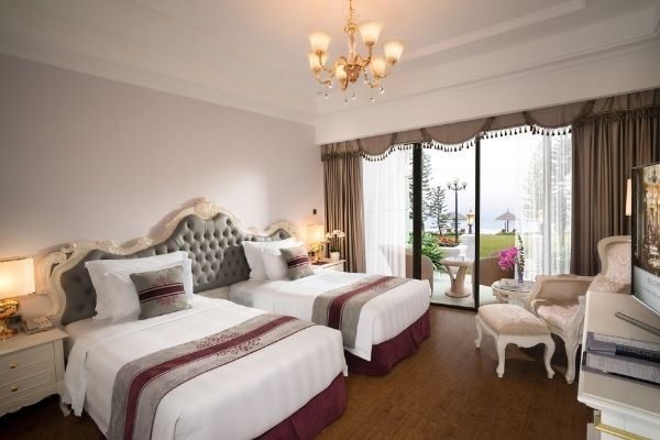 Phòng Deluxe 2 Giường đơn Tại Vinpearl Resort & Spa Hạ Long